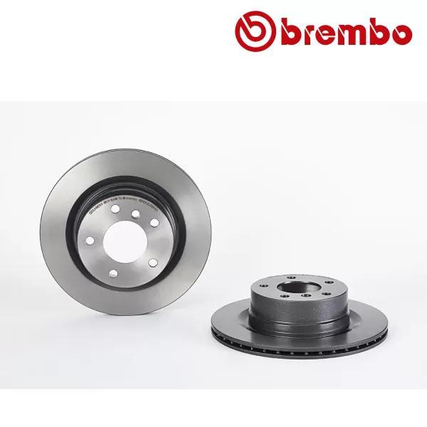 BREMBO Remschijf BMW 128i achterzijde, Auto-onderdelen, Besturing, Nieuw, Verzenden