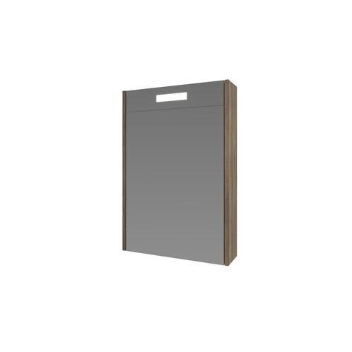 Spiegelkast Proline Premium Met Houten Deur Geïntrigeerd LED, Doe-het-zelf en Verbouw, Sanitair, Bad, Nieuw, Ophalen of Verzenden