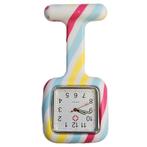 Fako® - Verpleegstershorloge - Siliconen Vierkant -, Sieraden, Tassen en Uiterlijk, Horloges | Dames, Verzenden, Nieuw