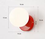 Scandinavische LED Wandlamp – Minimalistisch Licht voor Slaa, Huis en Inrichting, Lampen | Wandlampen, Verzenden, Nieuw