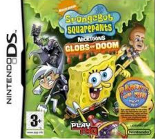 SpongeBob SquarePants: Strijd tegen het Slijm (DS) 3DS, Spelcomputers en Games, Games | Nintendo DS, 1 speler, Zo goed als nieuw