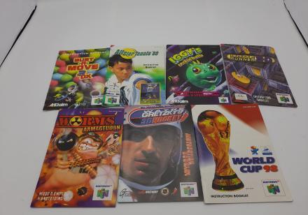 Mario64.nl: Handleidingen voor Nintendo 64 Spellen Set iDEAL, Spelcomputers en Games, Games | Nintendo 64, Gebruikt, Ophalen of Verzenden