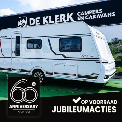 Dethleffs Nomad 460 EL All-in Deals, Caravans en Kamperen, Caravans, tot en met 4, 1250 - 1500 kg, Dethleffs, 6 tot 7 meter, Ophalen