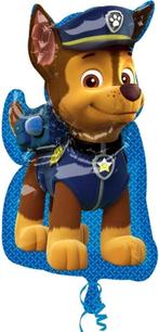 PAW Patrol - XL Ballon - Folie - Chase - 78 x 58cm - Blauw -, Hobby en Vrije tijd, Ophalen of Verzenden, Nieuw