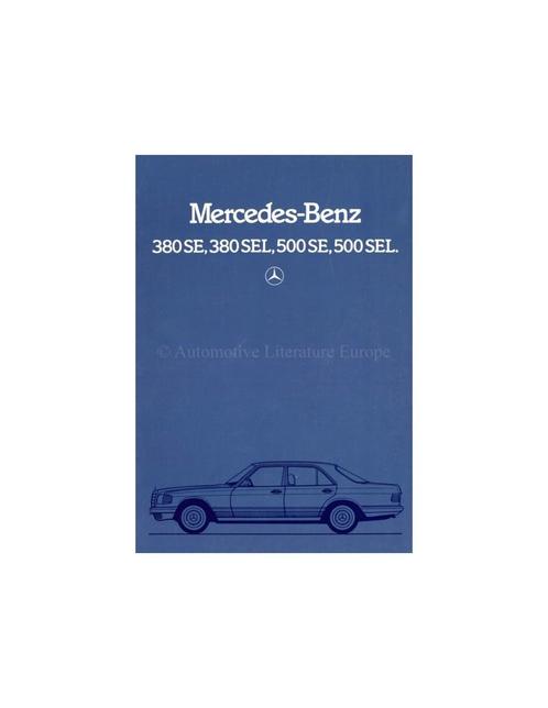 1983 MERCEDES BENZ S KLASSE BROCHURE NEDERLANDS, Boeken, Auto's | Folders en Tijdschriften
