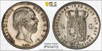 Nederland, Utrecht William III. 1/2 Gulden 1860 - PCGS AU58