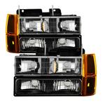 xTune GMC Yukon 94-99 Headlights w/ Corner & Parking Lights, Ophalen of Verzenden, Nieuw