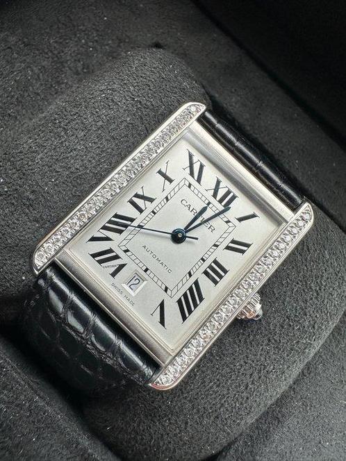 Cartier - Tank Solo - 3515 - Unisex - 2010-2020, Sieraden, Tassen en Uiterlijk, Horloges | Heren