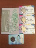 San Marino, België. 2 Euro 2024/2025 (5 monedas) (Zonder, Postzegels en Munten, Munten | Europa | Euromunten