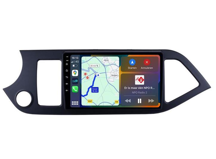 Android navigatie radio Kia Picanto 2011-2017, Android O..., Auto diversen, Autoradio's