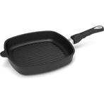 AMT Gastroguss Vierkante grillpan - 28 cm - BBQ rhombus g..., Huis en Inrichting, Keuken | Potten en Pannen, Ophalen of Verzenden
