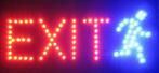 LED bord 'EXIT', Nieuw, Verzenden