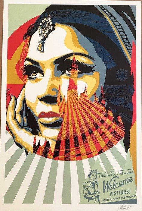 Shepard Fairey (OBEY) (1970) - Target Exceptions “Sould Out”, Antiek en Kunst, Kunst | Designobjecten