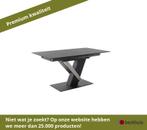 MCA Massaro uittrekbare tafel roestvrij staal/keramiek, Ophalen of Verzenden, Nieuw, Rechthoekig, Rvs