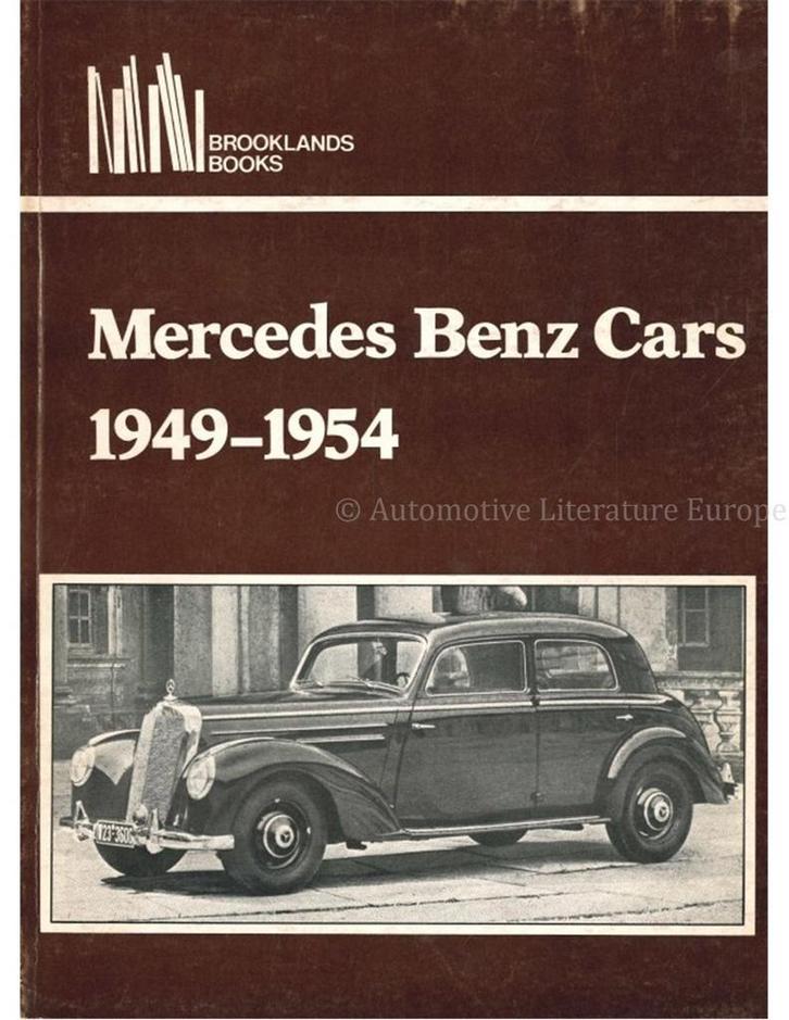 MERCEDES BENZ CARS 1949-1954 (BROOKLANDS), Boeken, Auto's | Boeken