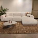 Mooddi Hoekbank Nova Beige van €1999 voor €1499!!, Huis en Inrichting, Banken | Bankstellen, Verzenden, Hoekbank, Driepersoons