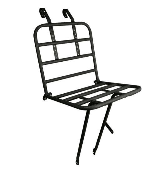 Dresco Bakkersrek Mat Zwart, Fietsen en Brommers, Fietsaccessoires | Overige Fietsaccessoires, Zo goed als nieuw, Ophalen of Verzenden