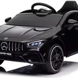 Elektrische Kinderauto Mercedes CLA45S AMG Zwart - 2e Kans beschikbaar voor biedingen