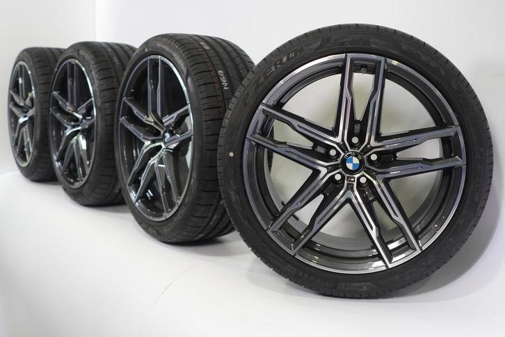 BMW M8 F91 F92 F93 810M 20 inch velgen Pirelli Zomerbanden N, Auto-onderdelen, Banden en Velgen, Velg(en), Gebruikt, 20 inch, Zomerbanden