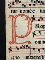 Monaci - Pentagramma,Antifonario, Corale, Canto Gregoriano,