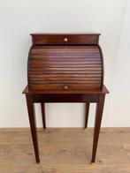 Cilinderbureau - Brons, Mahonie - Rolltop Secretaire