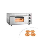 GGM Gastro | Elektrische mini pizzaoven - 4x 20cm - | PEKG20, Tuin en Terras, Pizzaovens, Verzenden, Nieuw, GGM Gastro