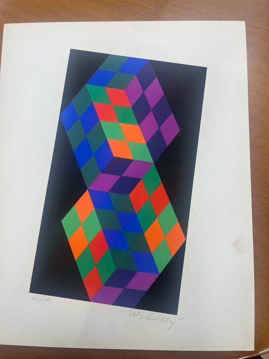 Victor Vasarely (1906-1997) - Senza titolo, Antiek en Kunst, Antiek | Overige Antiek