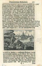 Historische prent van Ghent, Antiek en Kunst, Kunst | Etsen en Gravures
