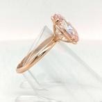 Zonder Minimumprijs - Ring - 14 karaat Roségoud - 3.52ct., Nieuw