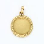 Hanger - 18 karaat Geel goud - Robijn/Diamant