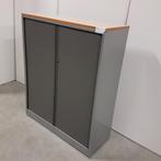 Ahrend roldeurkast grijs - 145x120x45 cm, Antiek en Kunst, Ophalen of Verzenden