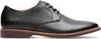 Clarks - 40 - Atticus Lace Heren Veterschoenen - Black, Kleding | Heren, Schoenen, Verzenden, Nieuw