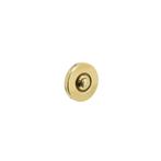 Intersteel Deurbel rond verdekt ø49x7mm - messing gelakt, Huis en Inrichting, Deurbellen, Verzenden, Nieuw