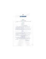 1963 CITROEN DS 19 / ID 19 PROGRAMMA BROCHURE ENGELS, Nieuw, Author