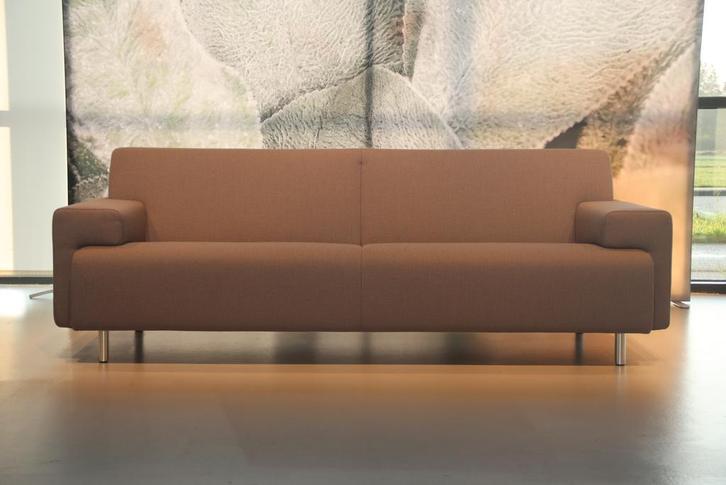 Havee 3 zits designbank Sand in stof Rohi 228 cm breed, Huis en Inrichting, Banken | Bankstellen, 200 tot 250 cm, 75 tot 100 cm