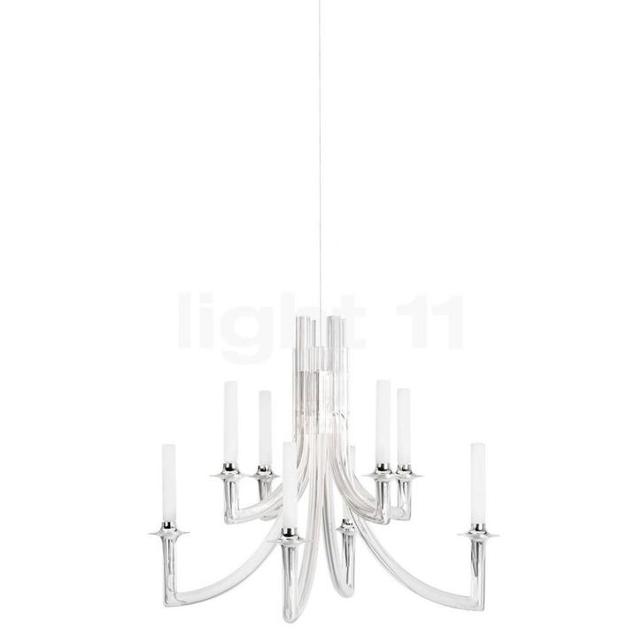 Kartell Khan Kroonluchter, transparant (Hanglampen), Huis en Inrichting, Lampen | Hanglampen, Nieuw, Verzenden