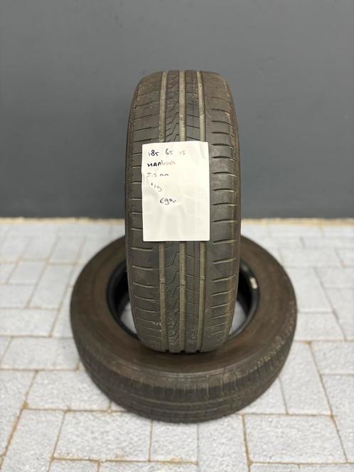 185/65/15 HANKOOK S1EVO2 5,5MM 2 STUKS 90,- (2019), Auto-onderdelen, Banden en Velgen, 15 inch, BOVAG lid, Stiba lid, Erkend duurzaam
