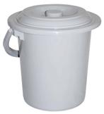 Curver Camping Toiletemmer met Deksel - 5 l - Ø 23,5 cm -, Caravans en Kamperen, Ophalen of Verzenden, Zo goed als nieuw