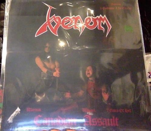 lp nieuw - Venom  - Canadian Assault, Cd's en Dvd's, Vinyl | Hardrock en Metal, Zo goed als nieuw, Verzenden