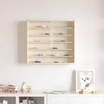 vidaXL Houten verzameldisplaycase Bruin 60 x 8.5 x 54 cm, Huis en Inrichting, Woonaccessoires | Wandplanken en Boekenplanken, Verzenden