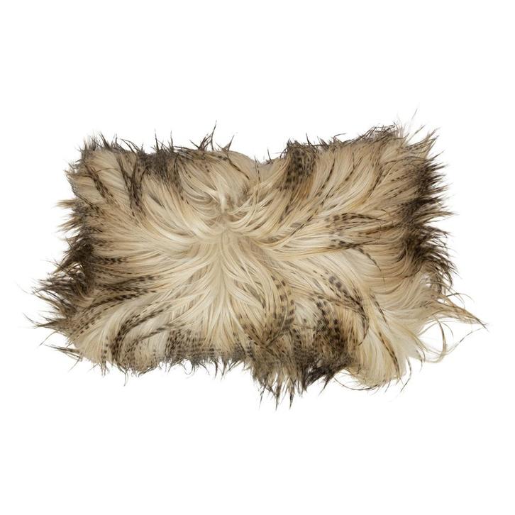 half kussen geit tibet langhaar 30x50cm, Huis en Inrichting, Woonaccessoires | Overige, Verzenden
