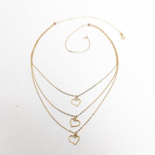 Zonder Minimumprijs - Halsketting - 18 karaat Geel goud, Sieraden, Tassen en Uiterlijk, Kettingen