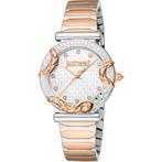 Just Cavalli - JC1L234M0265 - silver grey, Sieraden, Tassen en Uiterlijk, Horloges | Dames, Verzenden, Nieuw