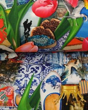 Canvas Katoen Holland Melange, Hobby en Vrije tijd, Stoffen en Lappen, Overige kleuren, Nieuw