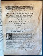 Paulus Buis (Busius) - Commentarius Pauli Busii IC. Zuollani