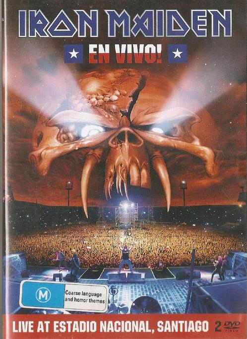 dvd - Iron Maiden - En Vivo! (Live At Estadio Nacional, S..., Cd's en Dvd's, Dvd's | Overige Dvd's, Zo goed als nieuw, Verzenden