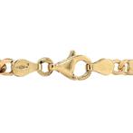 Gouden armband fantasie 21 cm 14 krt, Sieraden, Tassen en Uiterlijk, Armbanden, Ophalen of Verzenden, Nieuw