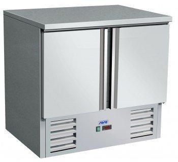 Gekoelde werkbank RVS | 90 x 70 x 85/88,5 cm Saro, Zakelijke goederen, Horeca | Keukenapparatuur, Verzenden