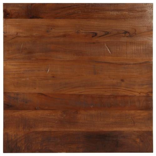 vidaXL Tafelblad vierkant 70x70x3,8 cm massief gerecycled, Huis en Inrichting, Tafels | Eettafels, Nieuw, Verzenden