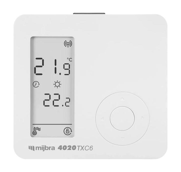 Mijbra 4020TXC6 thermostaat draadloos, Doe-het-zelf en Verbouw, Verwarming en Radiatoren, Nieuw, Verzenden